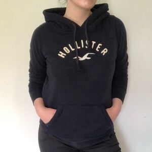 Early 2000s Navy Hollister Hoodie